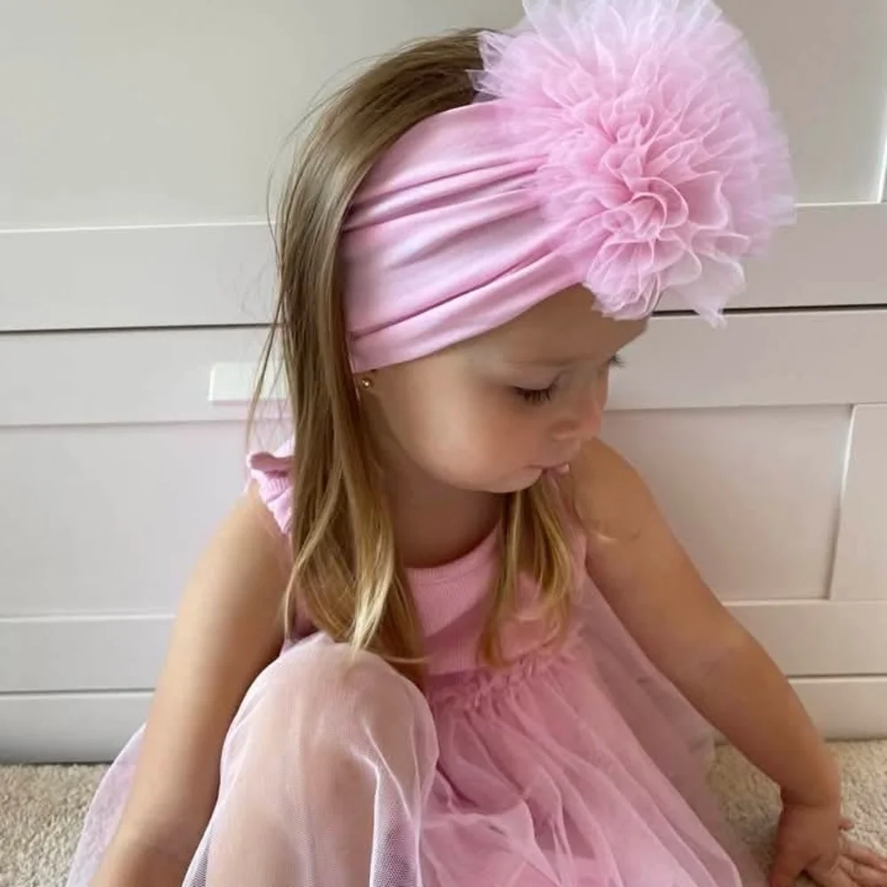 Handmade Adorable Pink Hairband for Kids - Picture 5 of 5